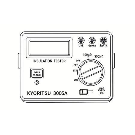 Đánh giá kỹ thuật Bo mạch chính máy đo điện trở cách điện KYORITSU 3005A
