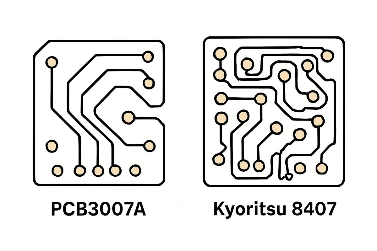 So Sánh Kỹ Thuật Sâu Giữa Bảng Mạch PCB3007A và Kyoritsu 8407