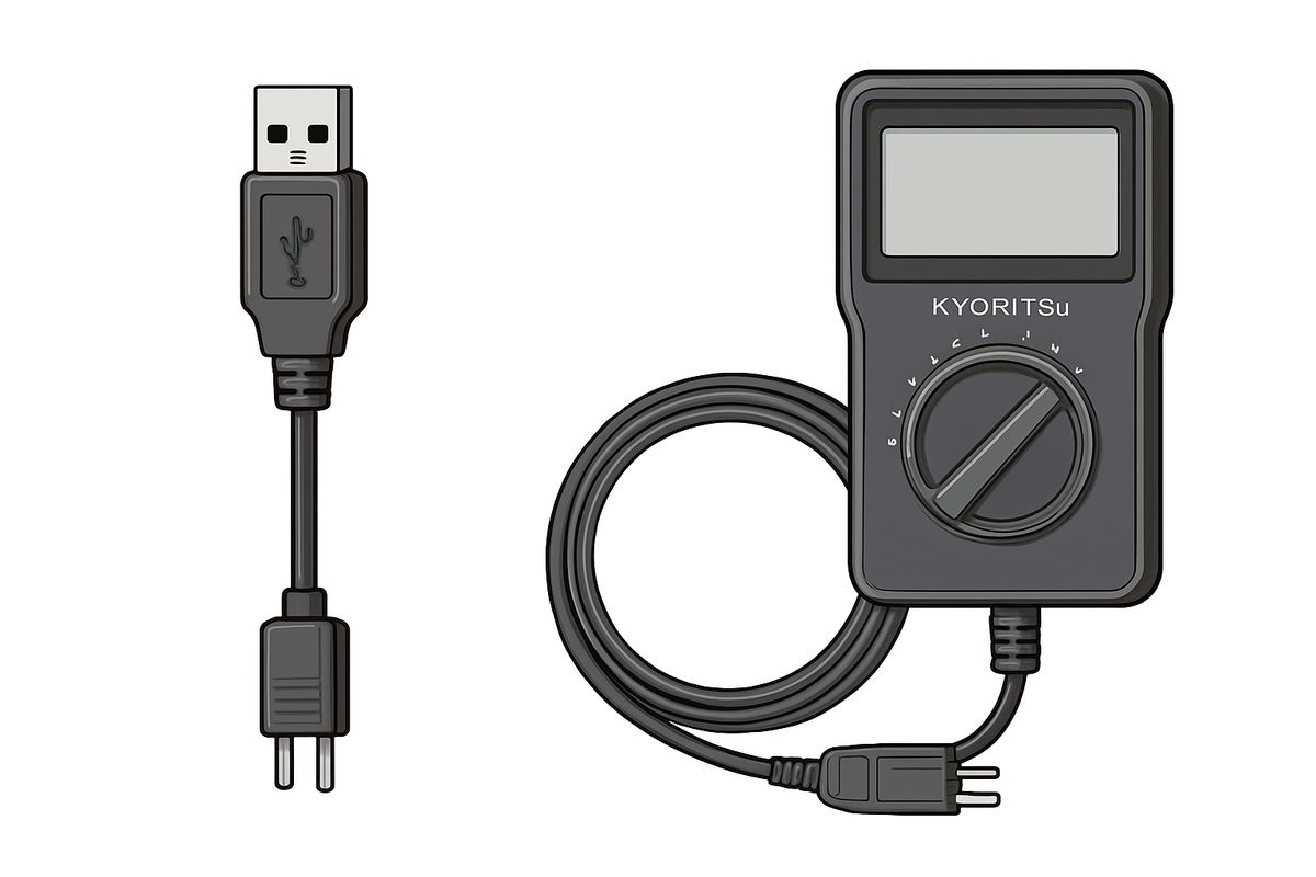 So sánh kỹ thuật sản phẩm ngừng sản xuất KYORITSU: Cáp USB 7148 và Kyoritsu 8407